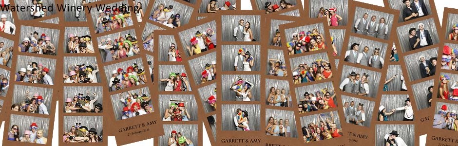 margaret river photo booths. wateshed winery